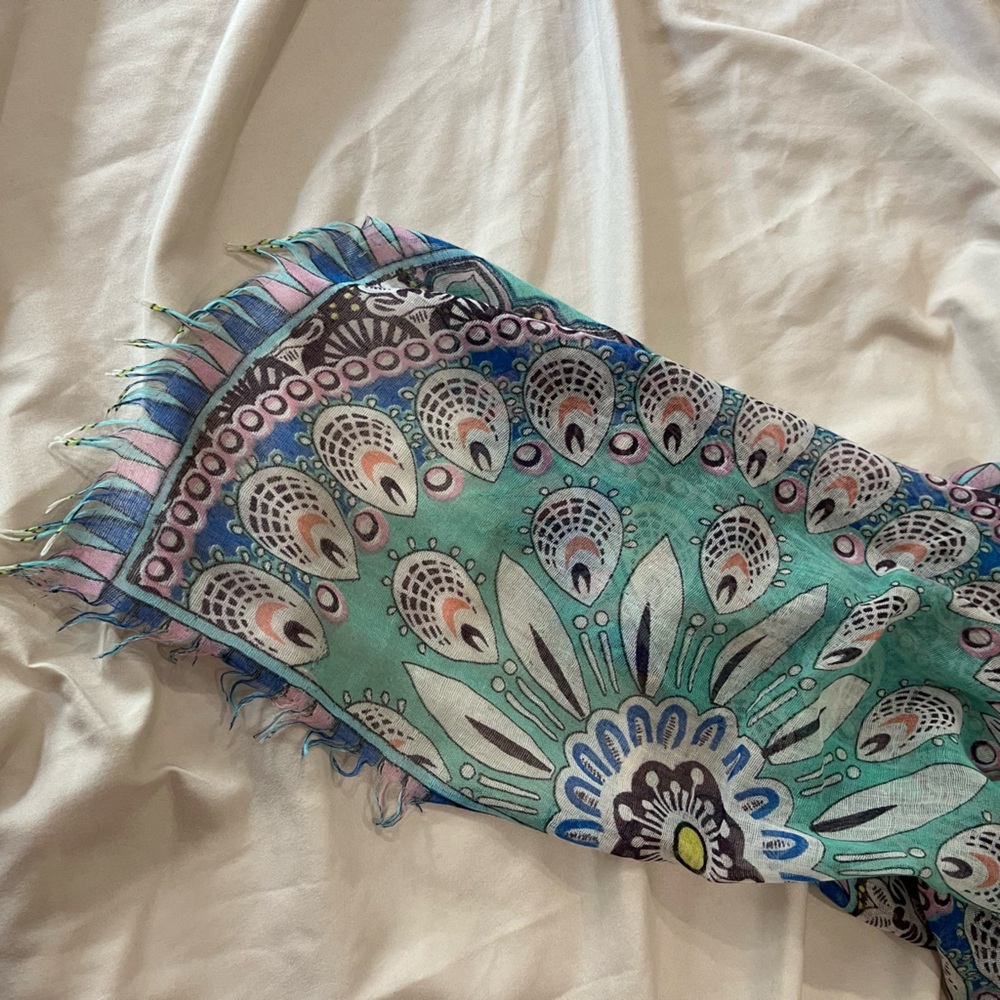 patterned scarf